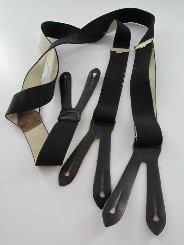WH/SS Black Suspenders