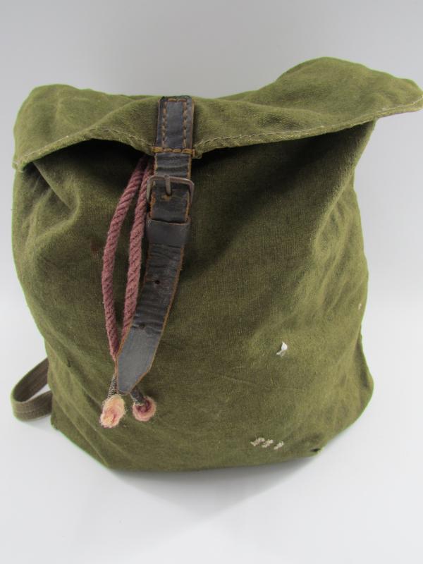 WH/SS M44 backpack with webbing carrying straps