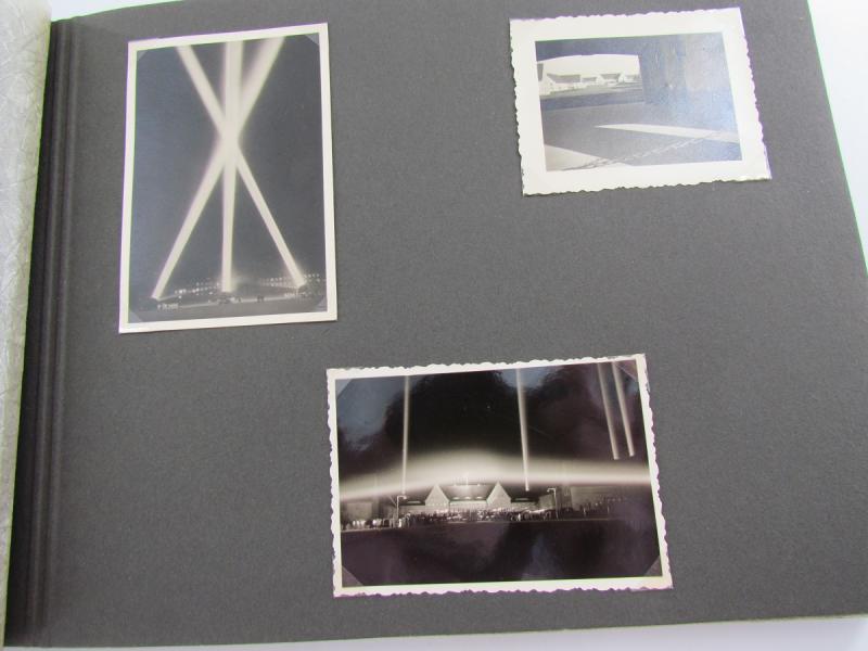 Luftwaffe Photo Album and Award Documents From One Person