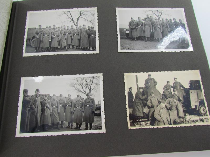 Luftwaffe Photo Album and Award Documents From One Person