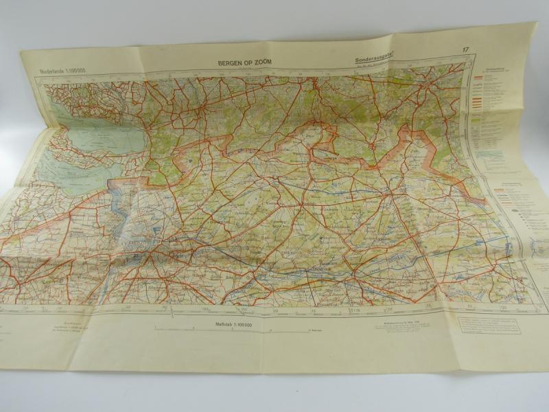 German Militairy Roadmap Holland - Belgium -Sonderausgabe