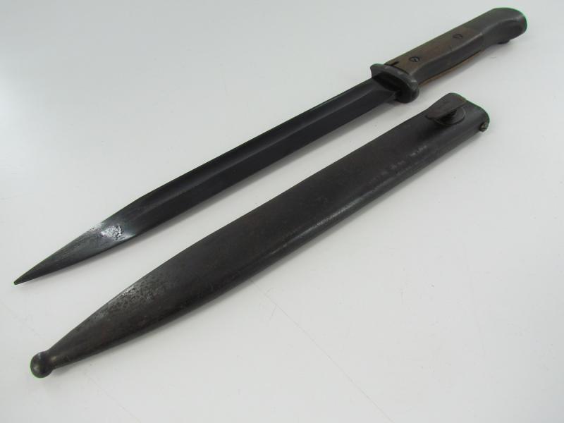 K98 bayonet with Kriegsmarine markings and Maker Coppel GMBH