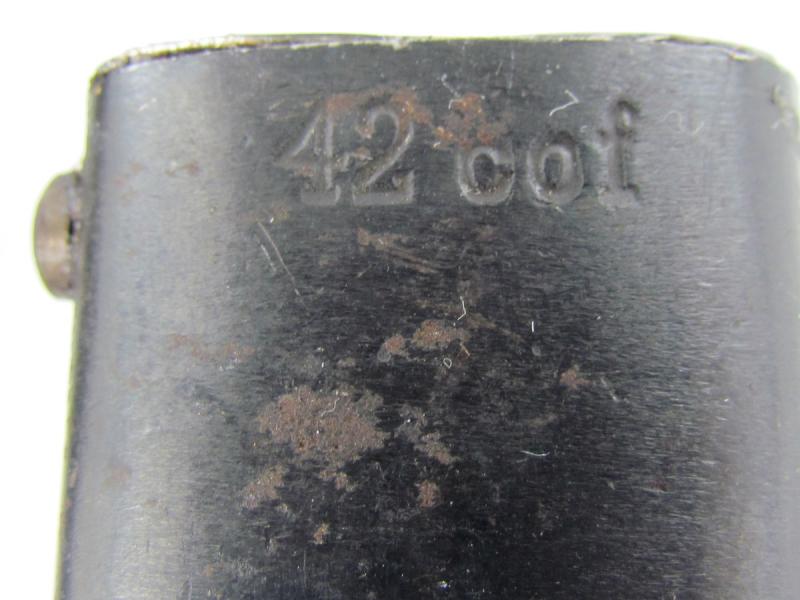 K98 bayonet with Kriegsmarine markings and Maker Coppel GMBH