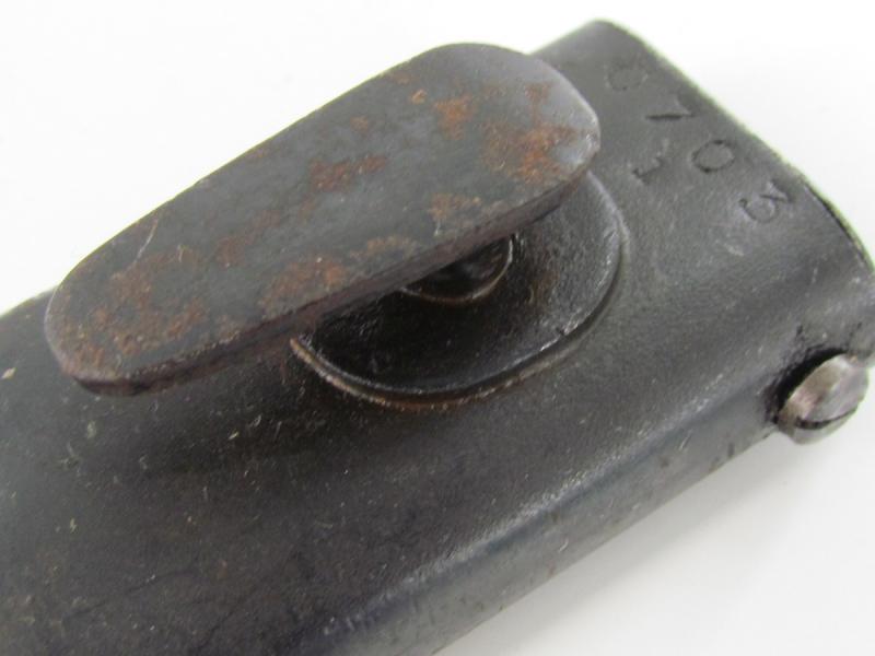 K98 bayonet with Kriegsmarine markings and Maker Coppel GMBH