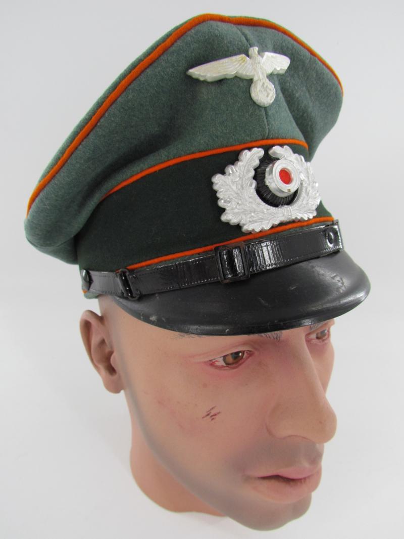 Wehrmacht -Heer recruitment EM-NCO visor cap
