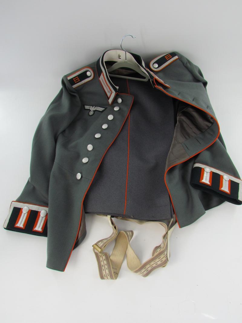 Wehrmacht -Heer Recruitment Waffenrock With piped Trousers