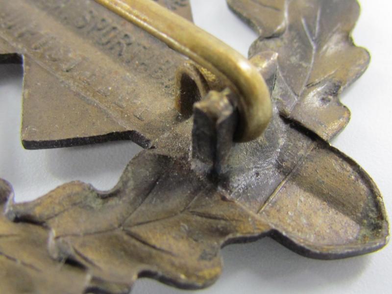 SA Sportabzeichen, Bronze, Numbered and Maker Marked
