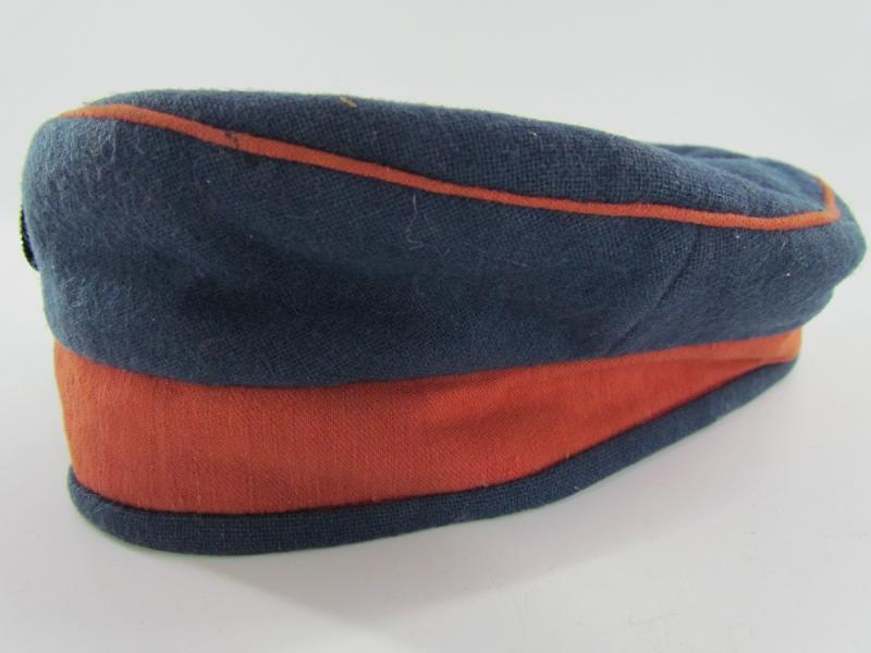 Franco-Prussian war German infantry cap, 124th regiment, marked.