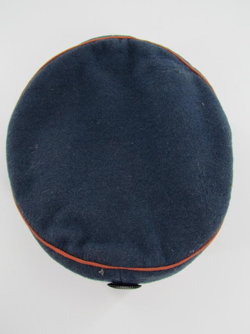 Franco-Prussian war German infantry cap, 124th regiment, marked.