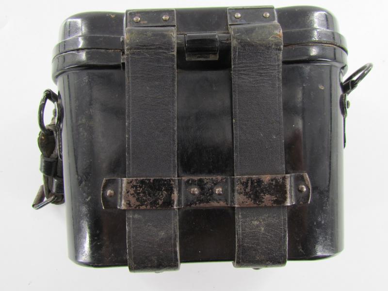 WH/SS 6×30 Dienstglas Case Black Bakelite