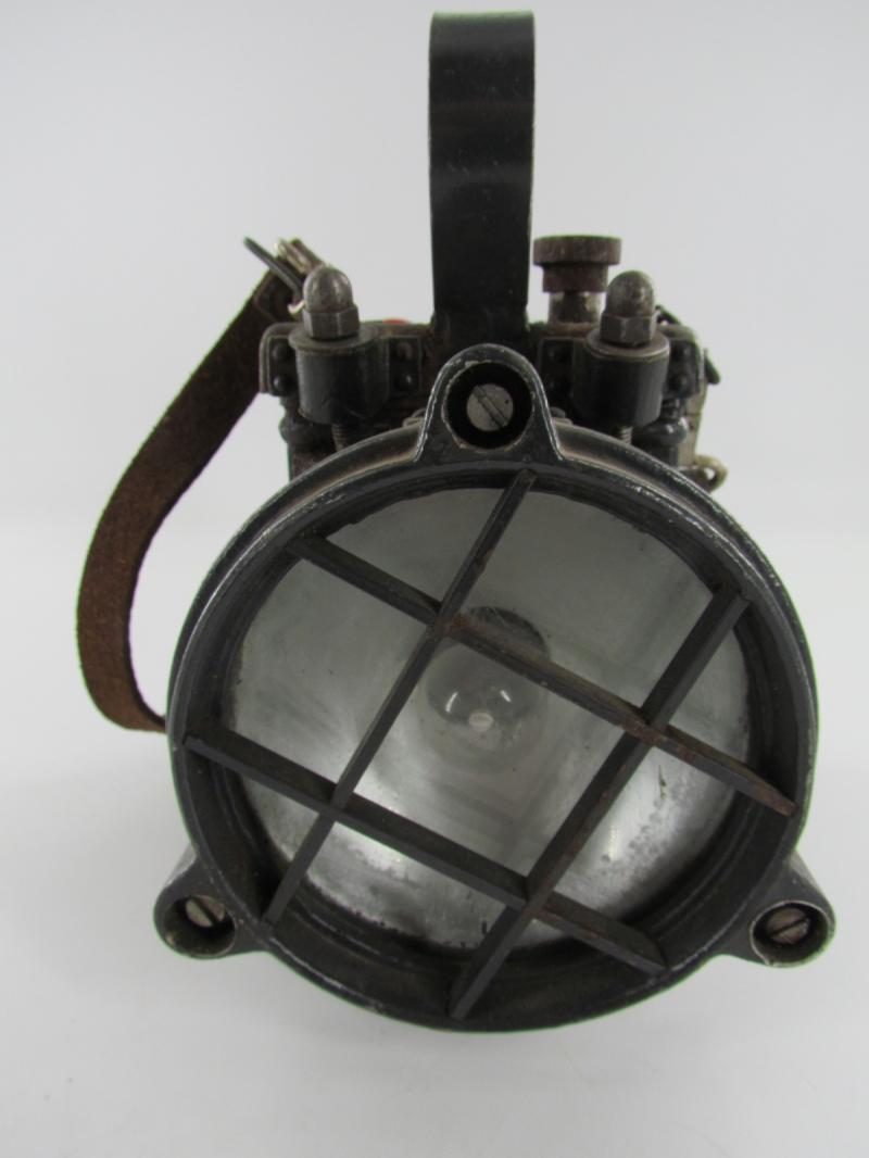 Wehrmacht Dominit Hand ( mining ) Lamp...WaA Marked