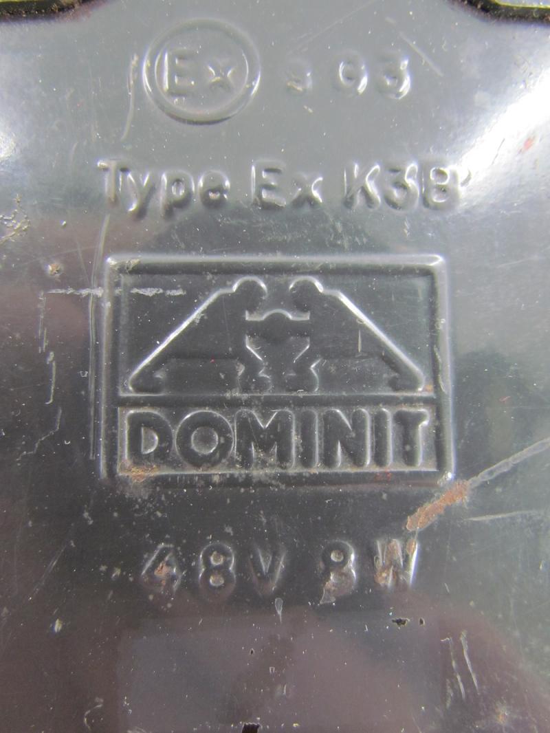 Wehrmacht Dominit Hand ( mining ) Lamp...WaA Marked