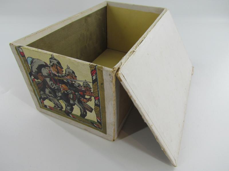 WW1 Unsere Feldgrauen Cigar Box ....Rare !!
