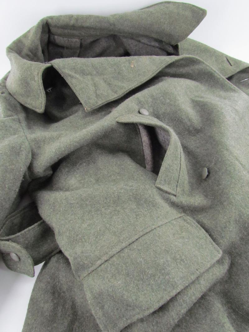 Original Waffen-SS Greatcoat With Factory Applied Eagle