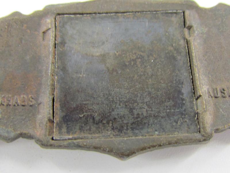 Close Combat Clasp (Nahkampfspange) in Bronze Marked