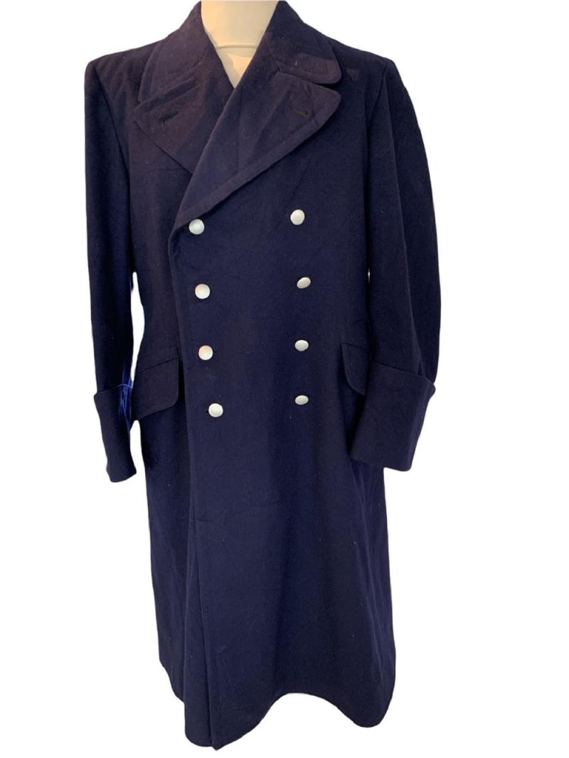 German Fireman's Greatcoat Maker Marked and Named