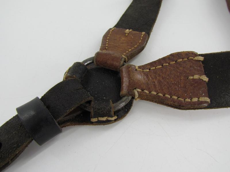 WH/SS Combat Y straps RB numbered With Tornister Both Named