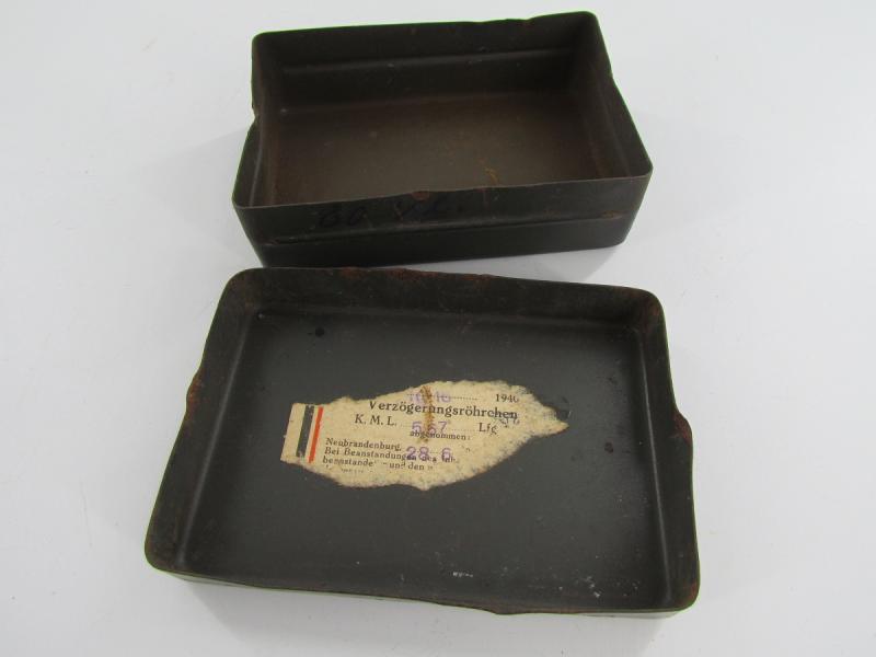 WH/SS Brennzünder 24 case dated 1940
