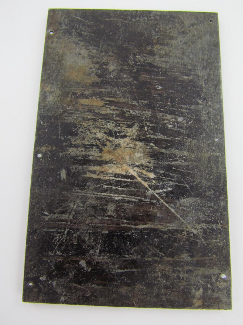 Original German Newspaper Photo “Druckplatte” (printing plate)