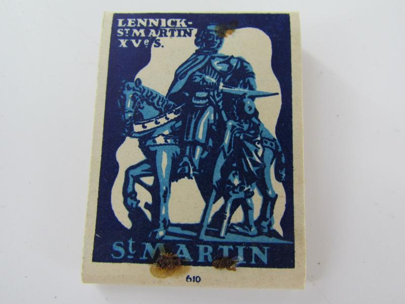 Full Box With About 200 x Winterhelp Matches