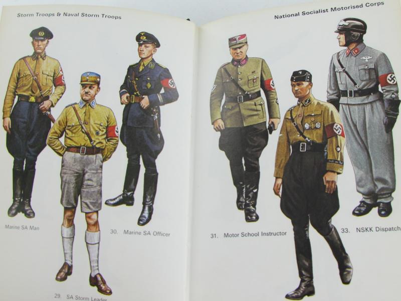 Blandford Colour Series (Blandford Press) German Uniforms of the Third Reich: 1933-1945