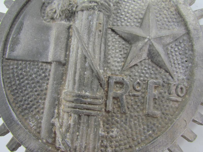 Original WW2 Italian Military Tank Badge