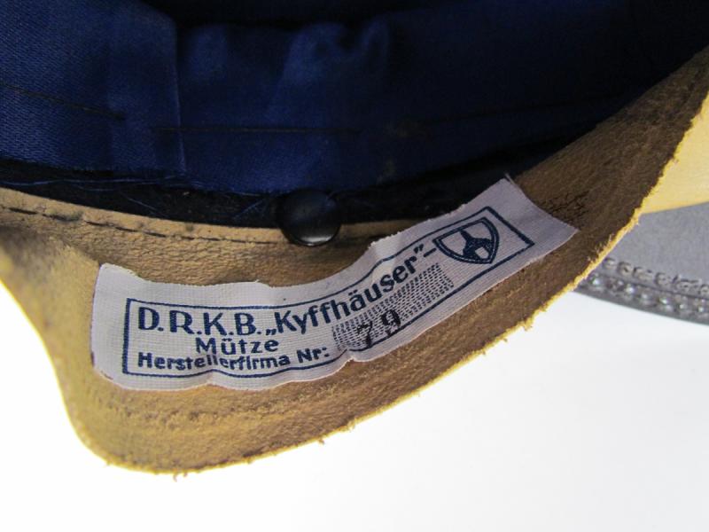 DRKB Kyffhäuser Bund Visor Cap