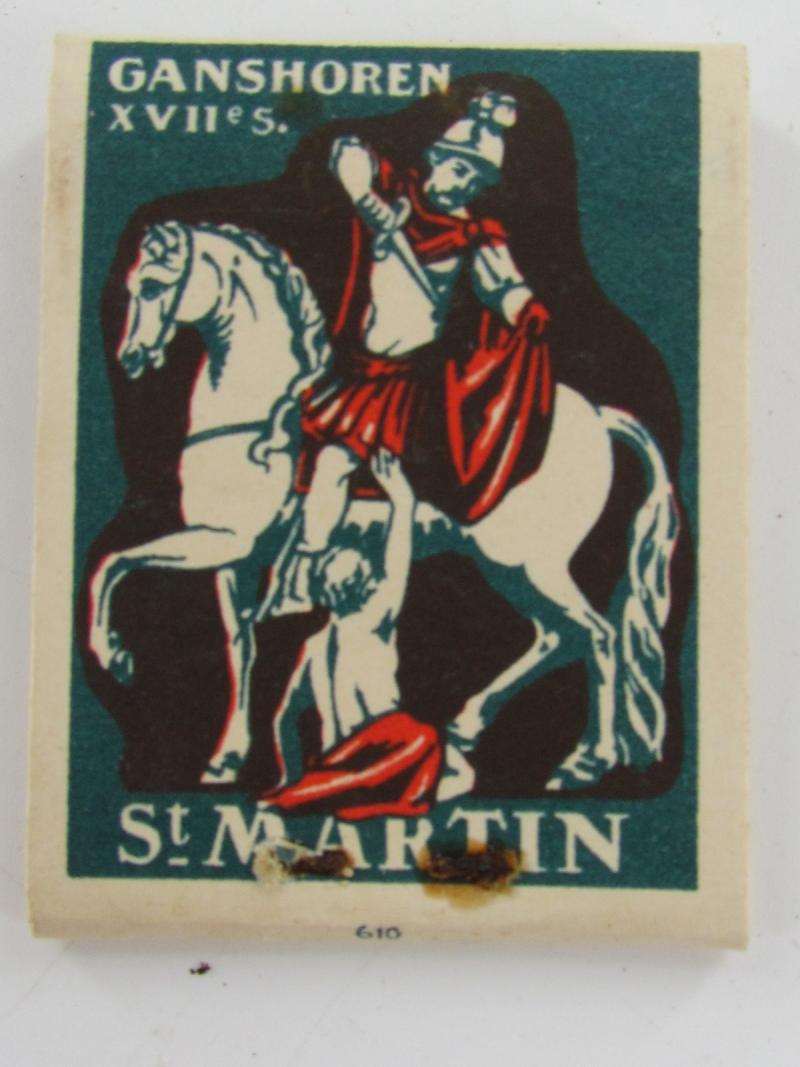 Full Box With About 200 x Winterhelp Matches