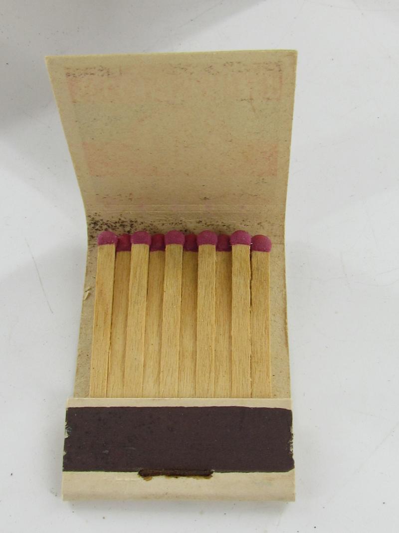 Full Box With About 200 x Winterhelp Matches