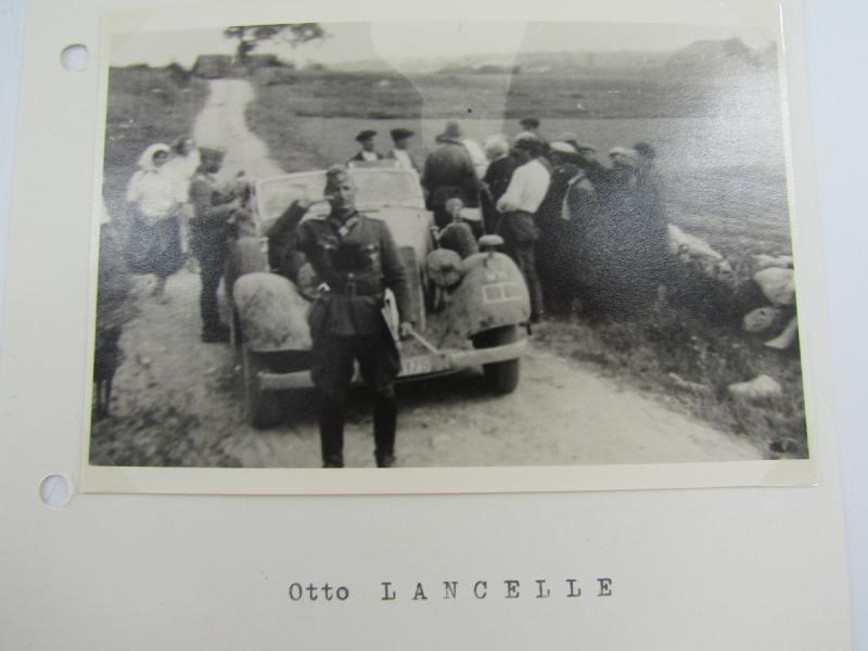 4 x Original Photos From Knight's Cross Bearer Otto Lancelle