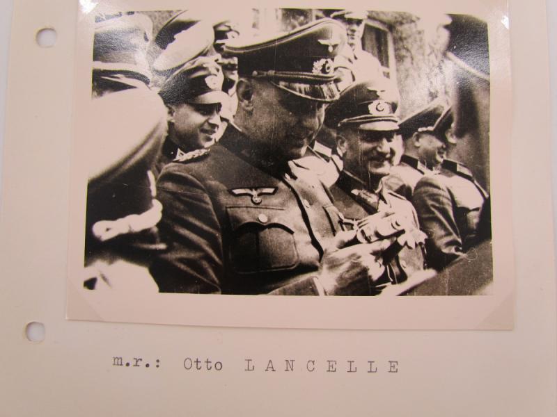 4 x Original Photos From Knight's Cross Bearer Otto Lancelle