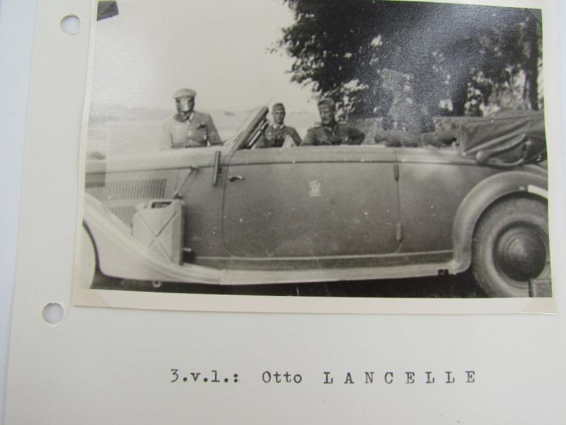 4 x Original Photos From Knight's Cross Bearer Otto Lancelle