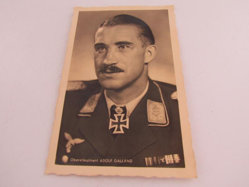 Luftwaffe Adolf Galland Postcard
