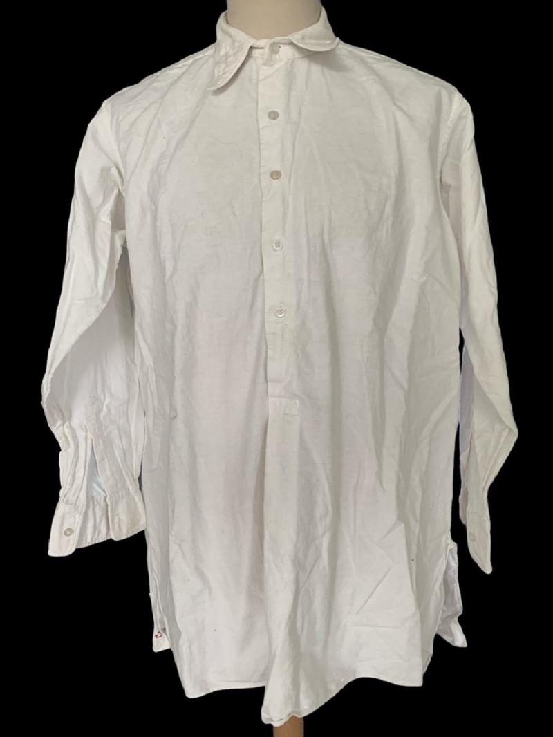 White Cotton Blouse Maker Marked