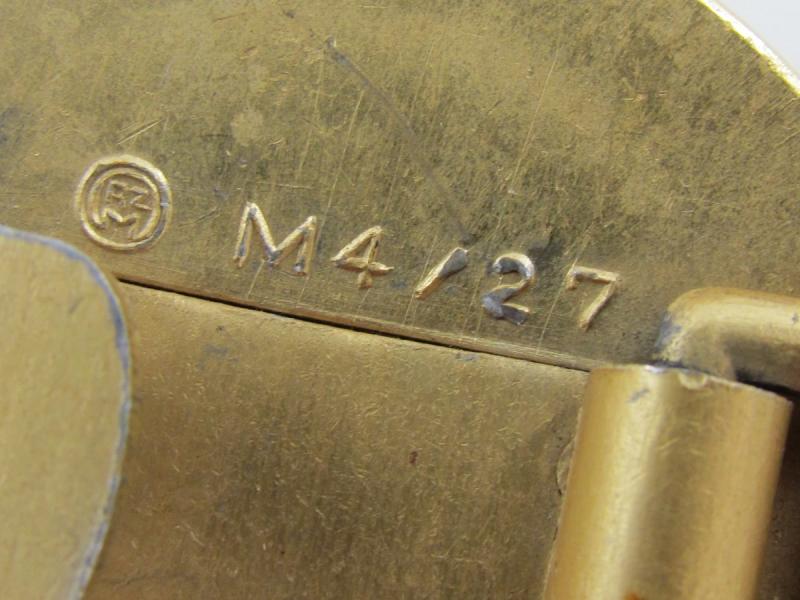 NSDAP Political Leader's Belt Buckle RZM M4/27