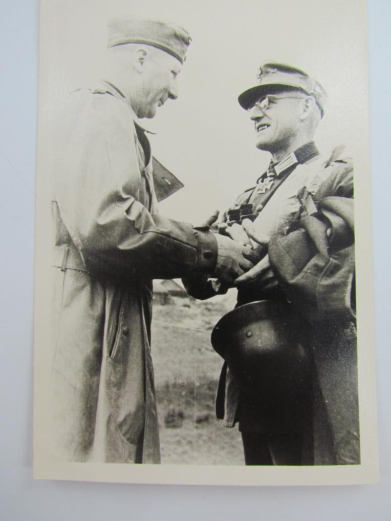 2 x Original Photos From Knight's Cross Bearer Anton Grasser