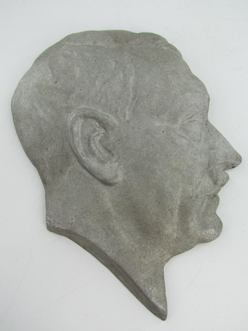 Adolf Hitler Wall Honor Plaque,  Aluminum Made