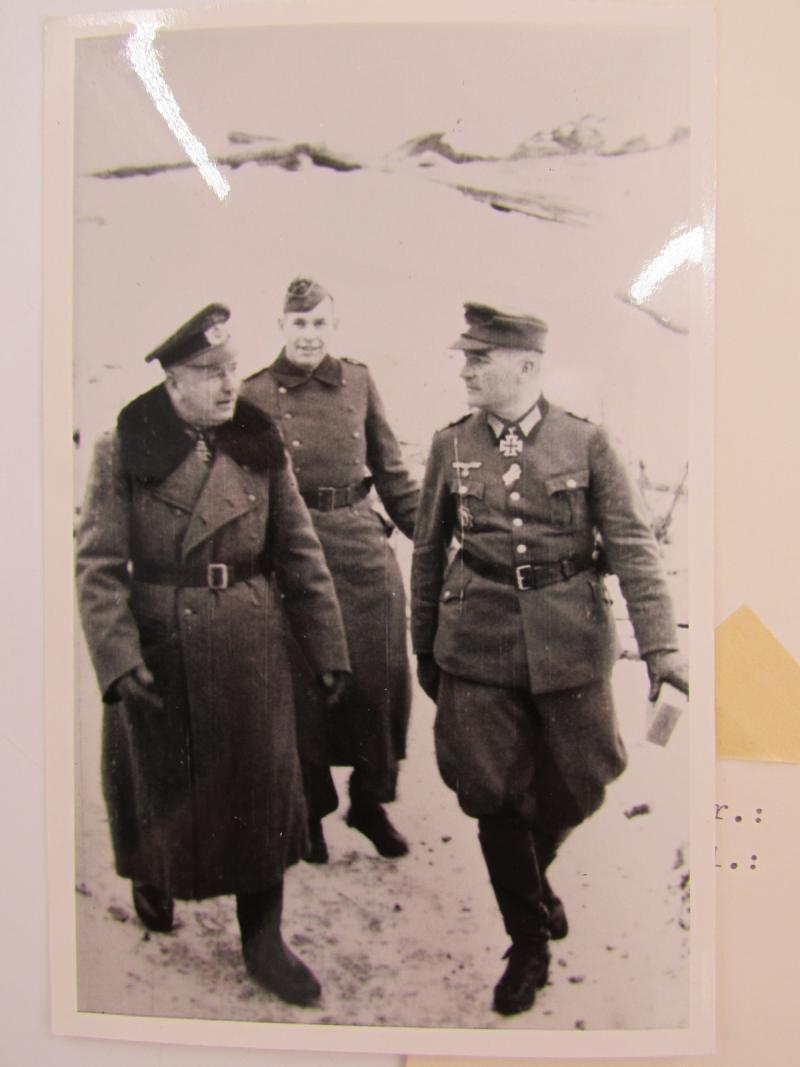 3 x Original Photos From Knight's Cross Bearer Joachim-Friedrich Lang