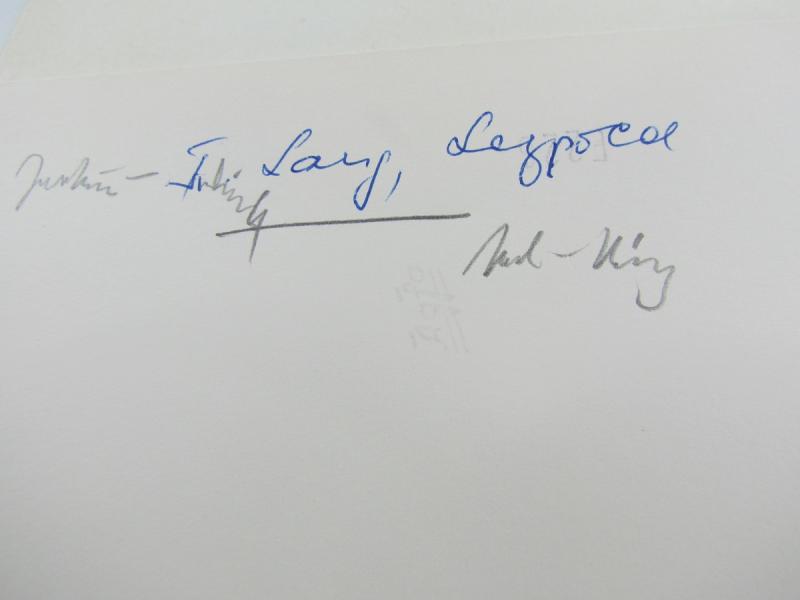 2 x Original Photos From Knight's Cross Bearer Joachim-Friedrich Lang