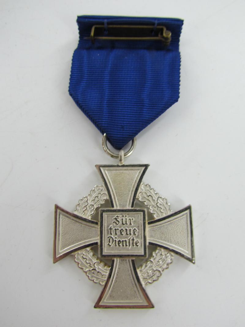 Cased 'Treudienst Ehrenzeichen 25' With Award Document And Honorary Certificate