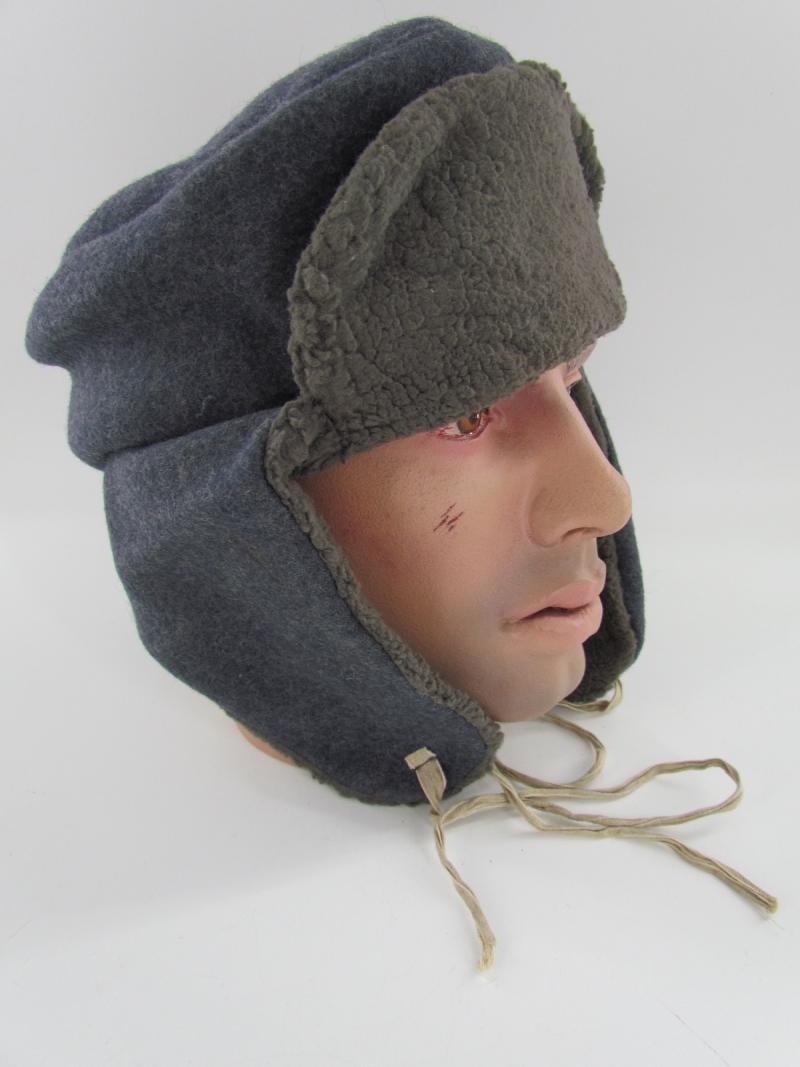 Luftwaffe Winter Fur Cap Maker Marked and LBA Stamp....Mint