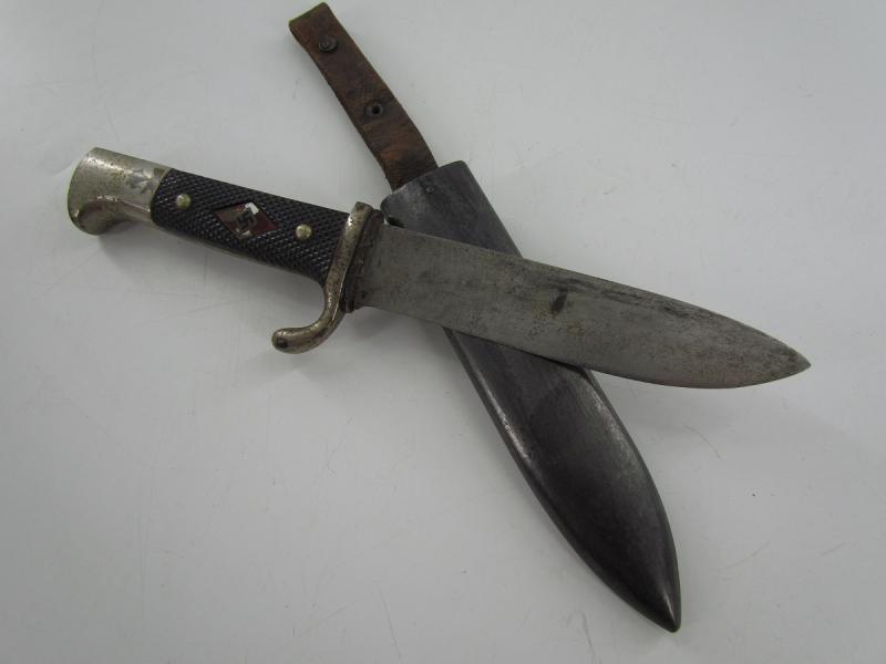 Early Hitlerjugend Knife E&F Hörster.,Solingen