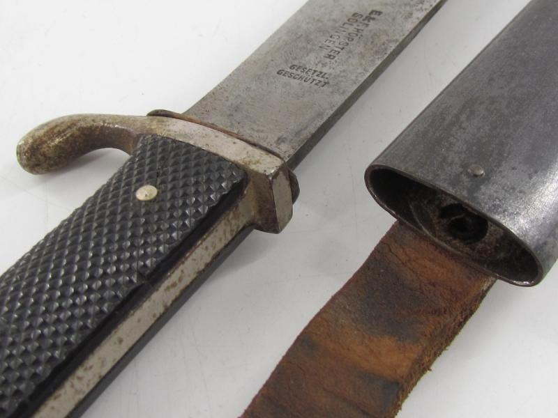 Early Hitlerjugend Knife E&F Hörster.,Solingen