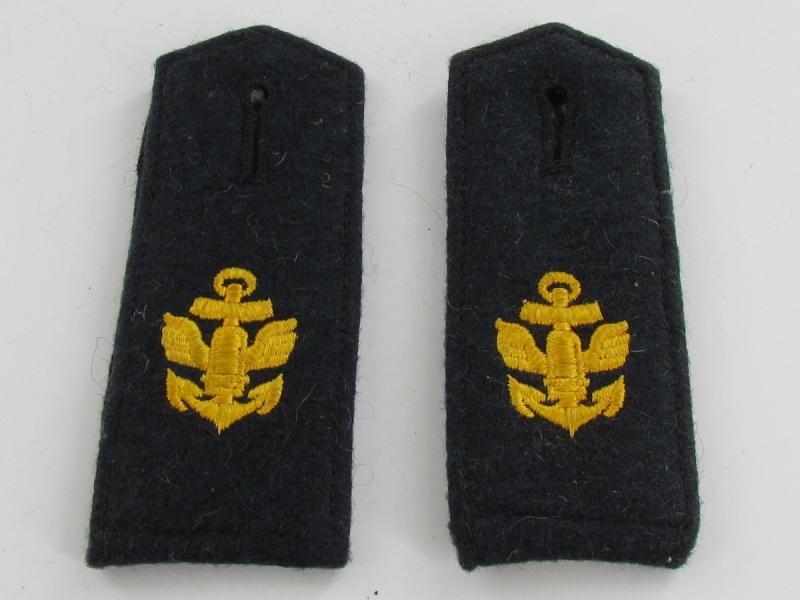 Kriegsmarine Coastal Artillery Em's Shoulder Straps