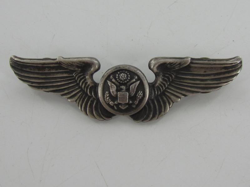 US WWII Air Force Air Crew Wing by Sterling