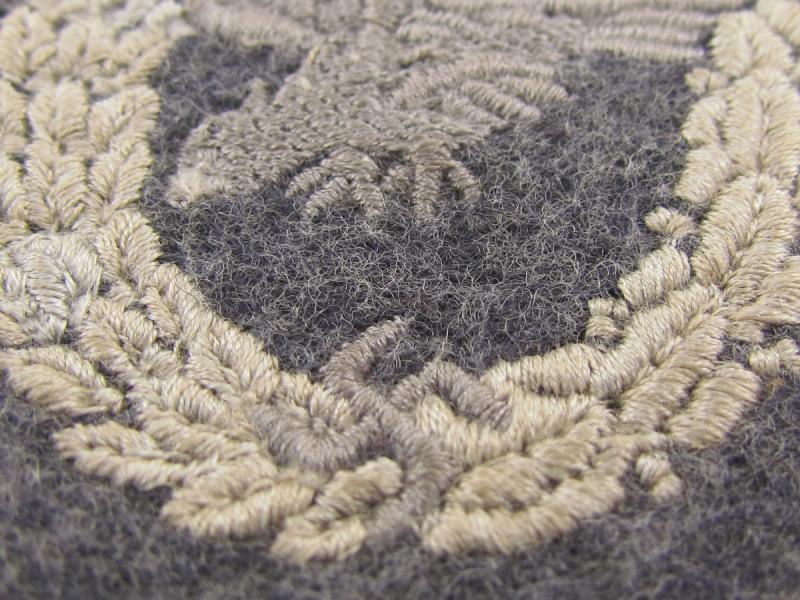 Luftwaffe. Air Gunner Badge, Cloth Version