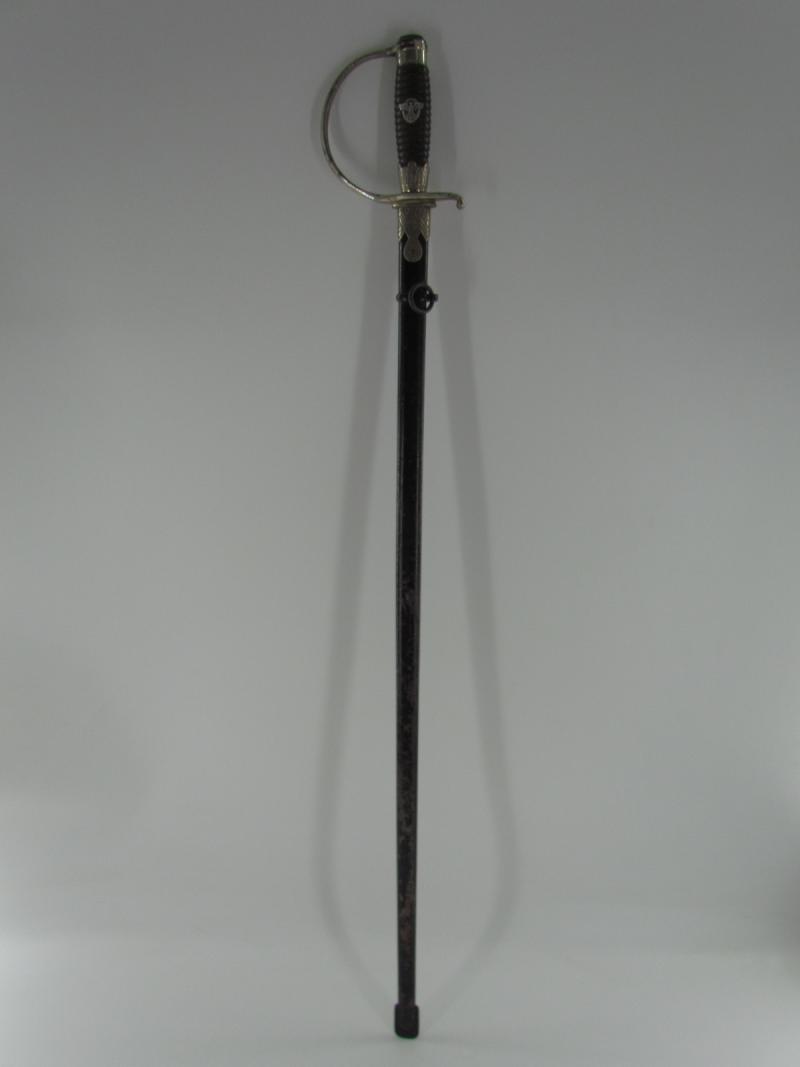 German Police Officer’s Sword by Paul Weyersberg