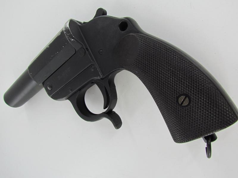 LP34 Aluminum flare gun marked Erma-Erfurt 1940