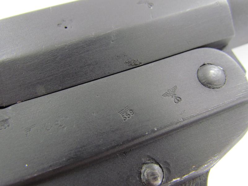 LP34 Aluminum flare gun marked AC40