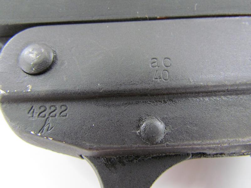 LP34 Aluminum flare gun marked AC40